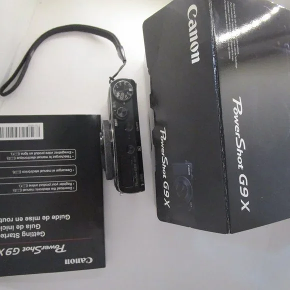 CANON POWERSHOT G9X BUNDLE FOR PARTS/NOT WORKING (please read) - Picture 7 of 16